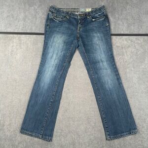 Vintage Converse One Star Womens Jeans Size 8 Blue Bootcut Denim Pants 1974